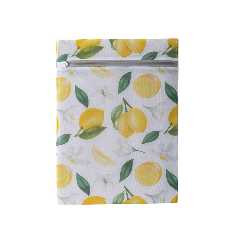 

Thick Printed Fine Mesh Laundry Bag - Anti-Tangle Bra Wash & Care Net for Travel