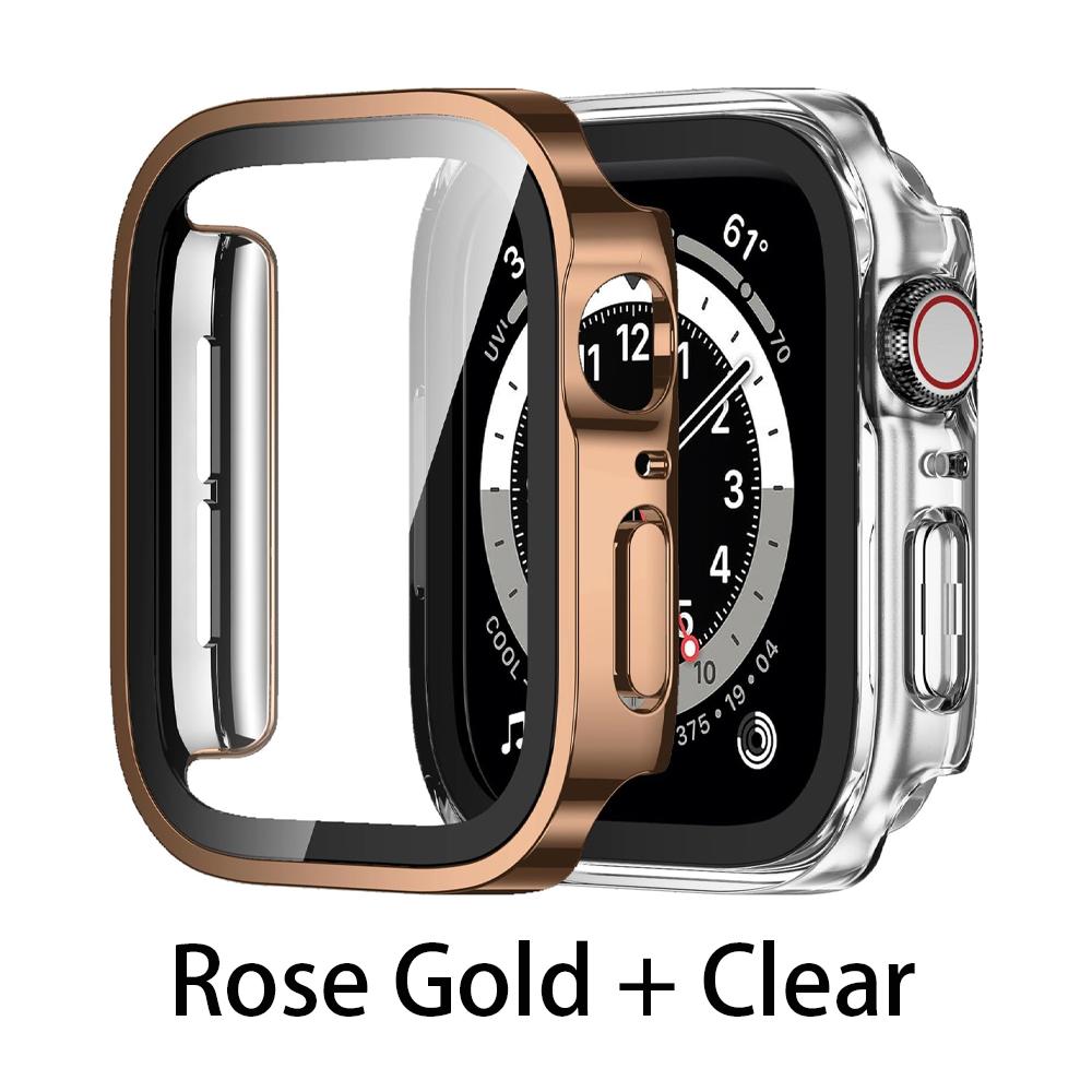 Screen Protector for Apple Watch Case 46mm 42mm 45mm 44mm 49mm 41mm 40mm Tempered Glass iWatch Series 10 7 8 9 SE 6 5 4 Ultra 2