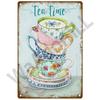 Metal Sign Home Decor Fast Food Vintage Tin Sign Plaque Metal Retro Plate Hot Dog Poster Wall Decor For Kitchen Cafe Diner Bar