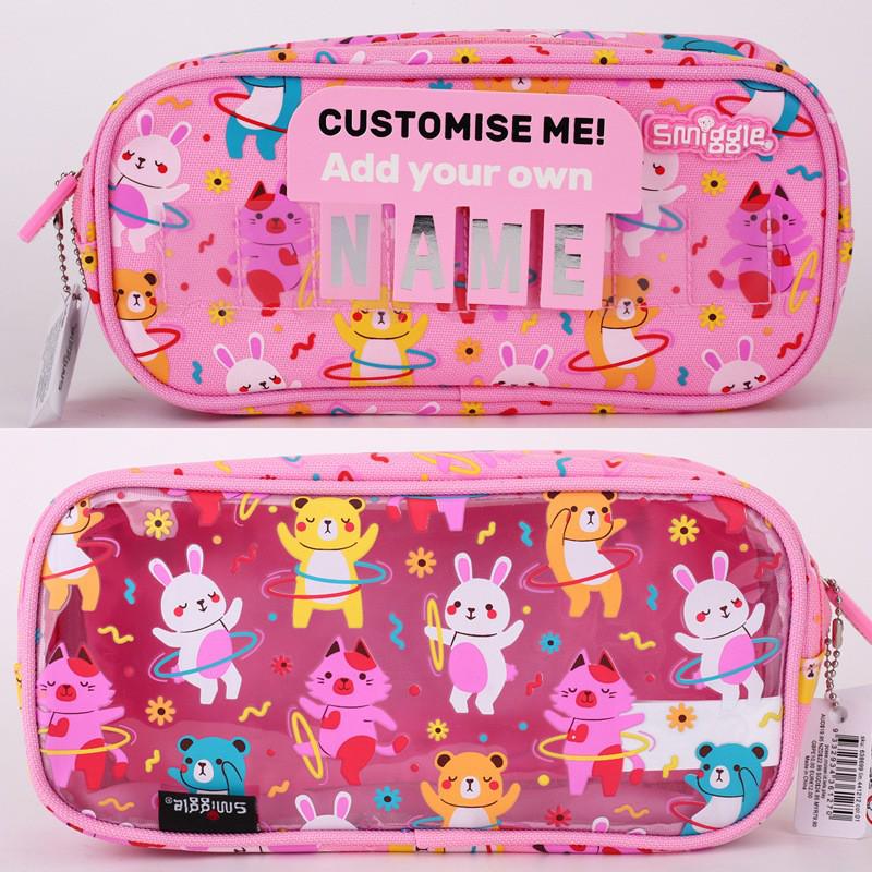 Smiggle Australia Large Cartoon Pencil Case for Primary & Secondary Students