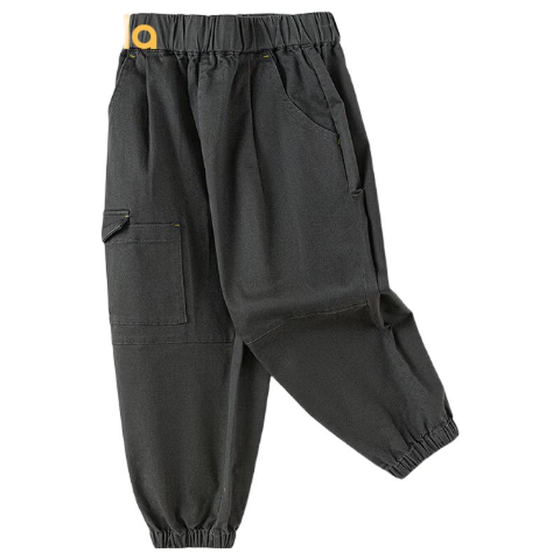 Balabala Boys' Tapered Cargo Pants