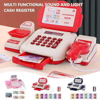 Simulation Supermarket Cash Children's Convenience Store Cashier Model Card Scanning