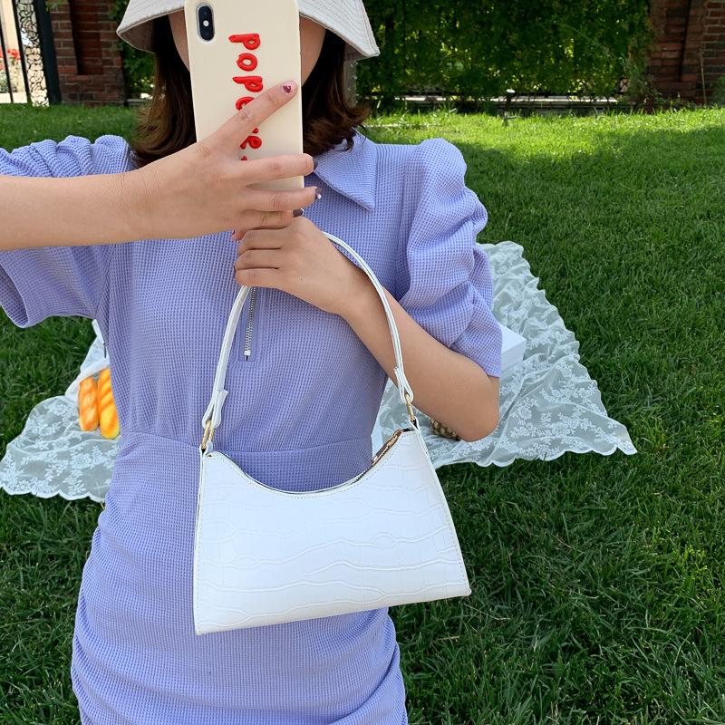 Fashion Women's Bag Retro Casual Women Totes Shoulder Bags Female Leather Solid Color Chain Handbags For Women