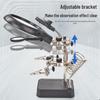 miflame 90mm Upgraded Desktop LED Magnifier with Clamp Stand