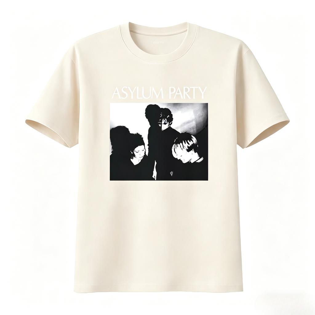 Asylum Party Retro Rock Band Print T Shirt for US Fans Unisexs Clothing Women Clothing Casual Graphic Stylish 2026 Summer T Shirt