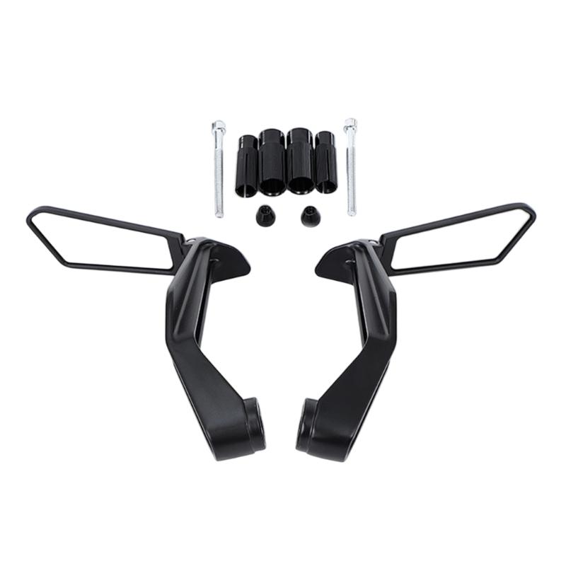 Easy Install Vibration Resistant Rear View Mirror With Wide View Motorcycle Accessory Handlebar Side Mirror