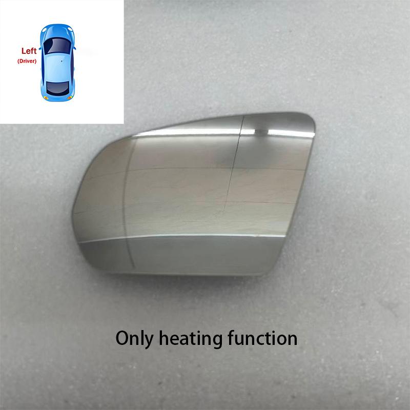 For Mercedes Benz C GLC S E Class W205 X253 W222 W213 W238 Car Rear Mirror Glass Cover Frame Turn Signal Light Caps Shell LHD