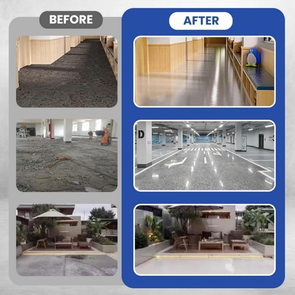 Epoxy Floor Paint, High Gloss Effect Epoxy Floor Coating, FloorCoating Suitable For Indoor And Outdoor 110ml Curing Agent