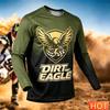 Graphic Off-road Long Sleeved T-shirts Summer Mountain Bike Off Road Long Sleeve Riding Training Tops 3D Original Racing T-shirt