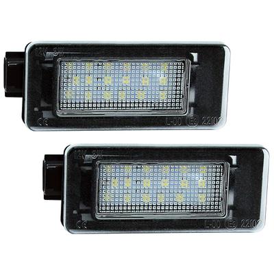Nissan Serena C27 License Plate Lamp, LED License Lamp, Pure White Light, Strong Luminous, Set of 2