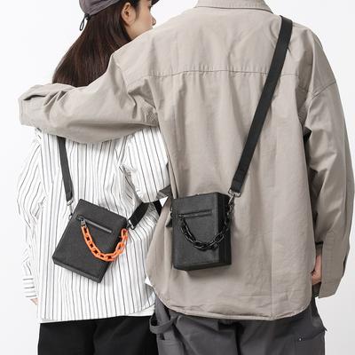 2025 nouveau sac boîte chaîne sac vertical pour téléphone portable pour homme marque tendance étui à cigarettes sac ins sac messager femme