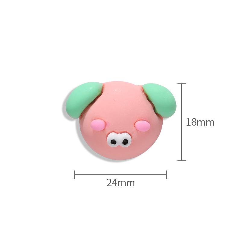 

Розовые мультяшные детские пуговицы женская одежда милый и красивый свитер кардиган вязаный свитер пуговицы пуговицы детского пальто Pink pig head