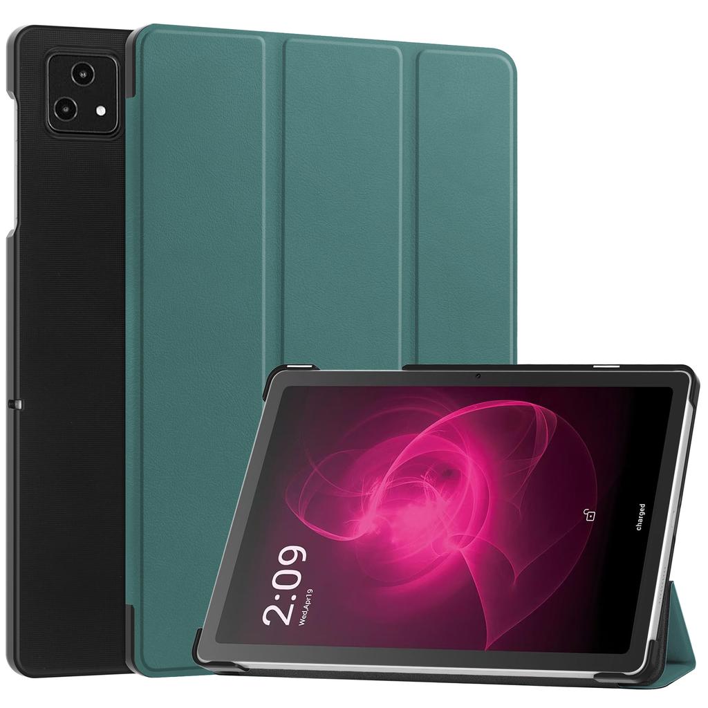 For T-Mobile REVVL Tab Tri-fold Stand Smart Case PU Leather Tablet Cover