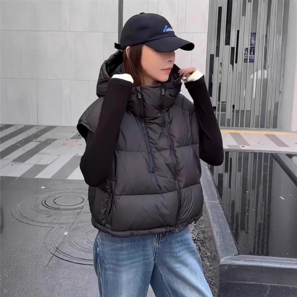 European products new design cotton vest women wear new winter thickened warm fashion foreign style vest