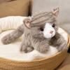 Realistic Lifelike Cat Plush Toy Soft Stuffed Animal Cute Kitten Doll for Kids Adults Home Decor Perfect Birthday Christmas Gift