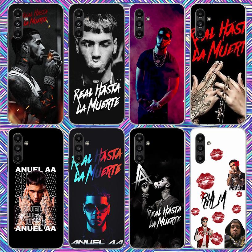 Anuel AA Real H-Hasta La M-Muerte Phone Case For Samsung Galaxy A17 A16 A15 A14 A13 A57 A56 A55 A54 A53 A37 A36 A35 A34 A33 A26