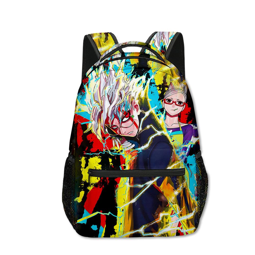 Moda Kpop Giovanili Borse da Scuola Unisex Classiche Dandadan Borse da Viaggio Stampa 3D Oxford Impermeabile Zaini a Spalla per Quaderni