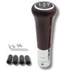 KURASALE MT Wood Shift Manual Wood Classic Car Slim Type Knob, Shift, Grain, Part,