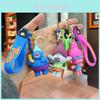 Quirky Troll Doll Keychain Adorable Cute Cartoon Rubber Backpack Charm Accessory