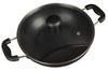 Trifri Kadai Set with Cover Aluminium Cookware Lightweight Non,stick Indian Wok Cooking