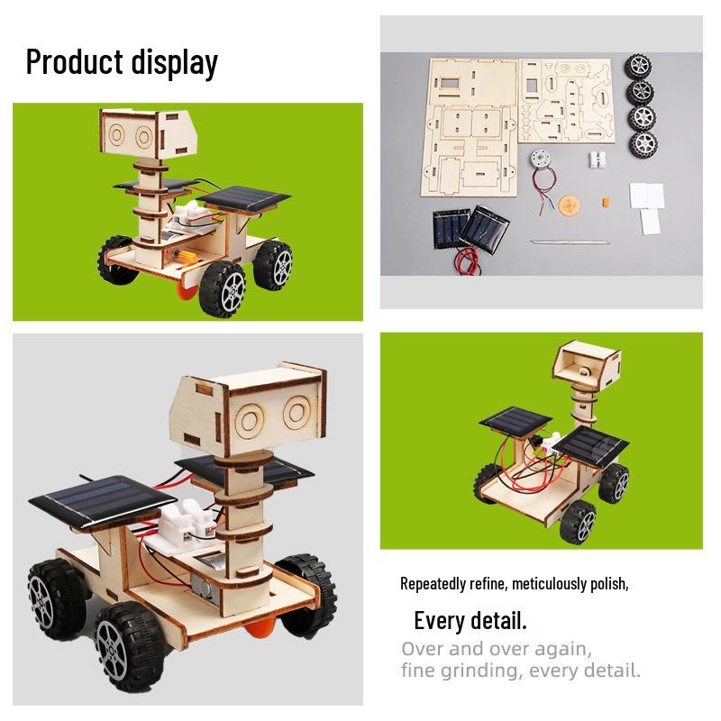 DIY Solar Rover Science Kit: Lunar, Moon, and Mars Exploration for Kids