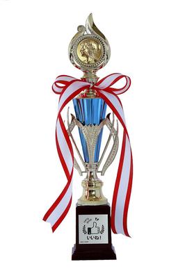 Trophy with Letters TV8905F Victory Gold (38cm Winner