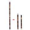 RUSUO Plastic Shakuhachi, Pluggable Handmade Bitter ShakuhachiDizi Traditional Chinese Woodwind Instrument in E Key for BeginnerStudy Level