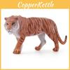 Pvc Tiger Model Static Collectible For Kids Educational Display