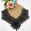 Versatile Lace Black Collar Embroidered Polyester Light Silk Hollow Decorative Corsage DIY AccessoriesApparel Sewing Supplies