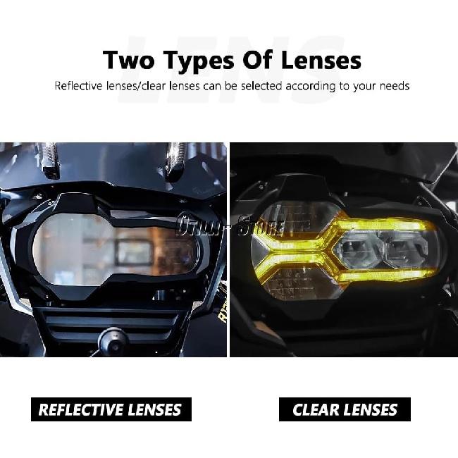 Fits for BMW R1250GS Adventure/ R1250GS (2018-2024) Motorcycle Accessories Headlight Guard Protector Headlight Protective Cover for R1200GS LC