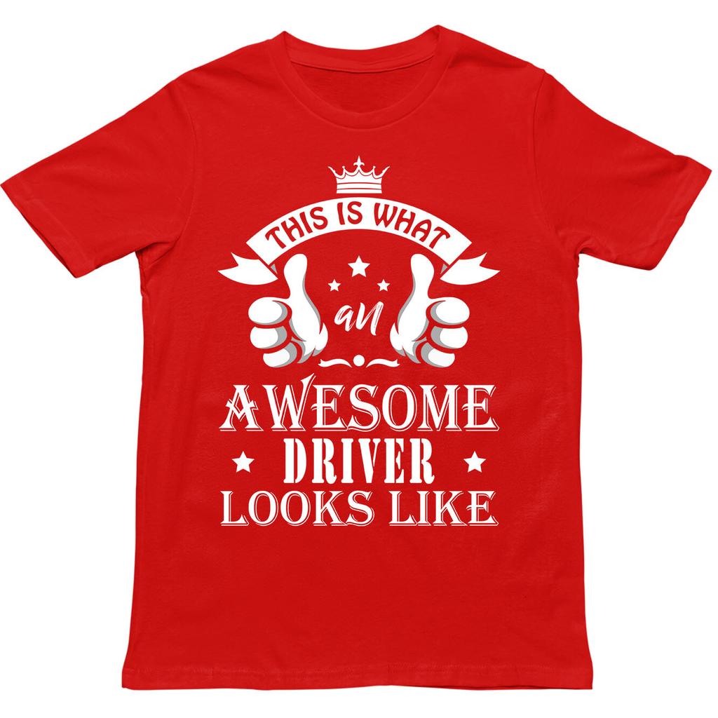 Awesome Driver T Shirtfunny Gift For Driverscool Trucker Unisex Gift Top