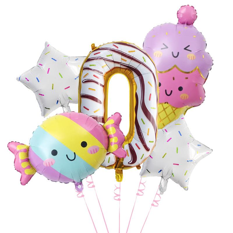 

Ice Cream Candy Digital Balloon Set Children s Birthday Set Baby Shower Scene Arrangement Candy Digital Set 0