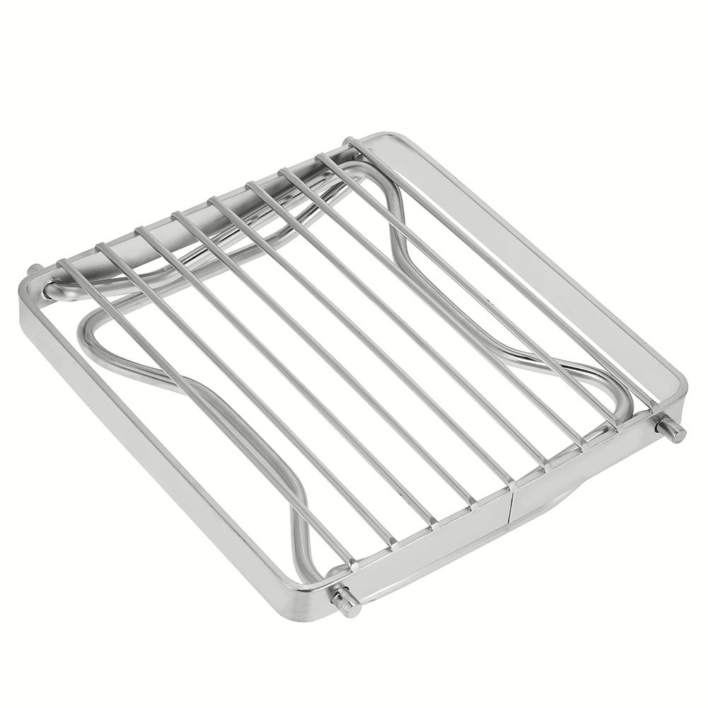 Outdoor Foldable Portable Stainless Steel Barbecue Grill Charcoal Rack for BBQ Picnic