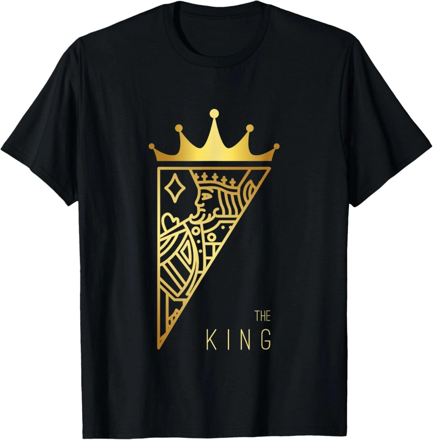 

The King Card Funny Cute Couple Lover Gift T-Shirt 4XL
