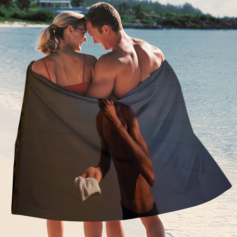 Frank Oceans Blonde Channel Orange Music Art Quick Drying Beach Towels Are Suitable For Swimming Pools Camping Yoga And The Gym