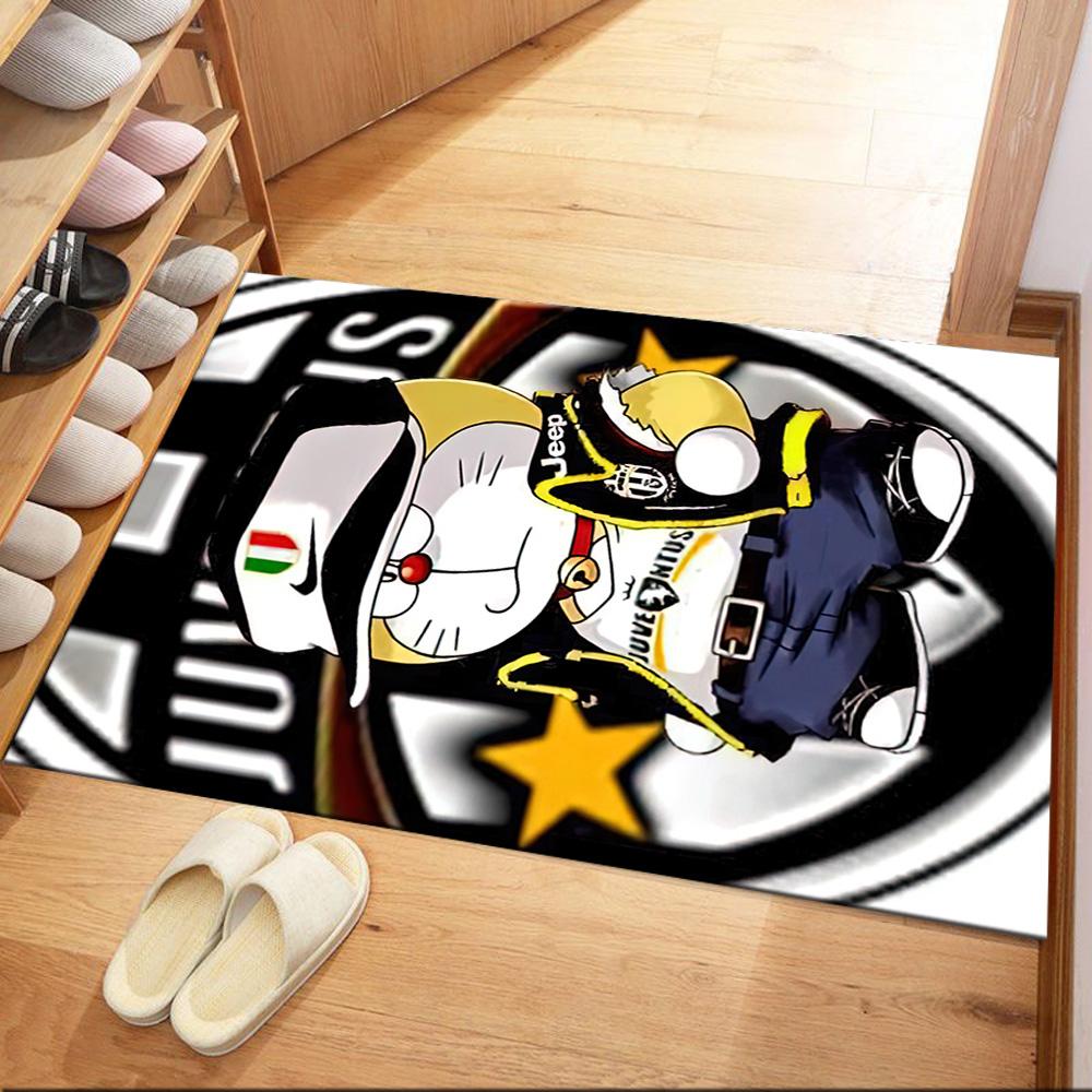 Juventus Floor Mat Perfect For Game Room Balcony Outdoor Foyer Antislip Rug Office Home Decor Gift For Festivals
