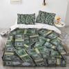 Money Duvet Cover Collection Golden Coins Print Bedding Collection Soft Comfortable Double Queen King Size Comforter Cover For Teens Adults