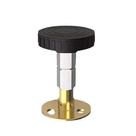 Regulowana podkładka stabilizująca zagłówek z czarną główką, zapobiegająca wstrząsom