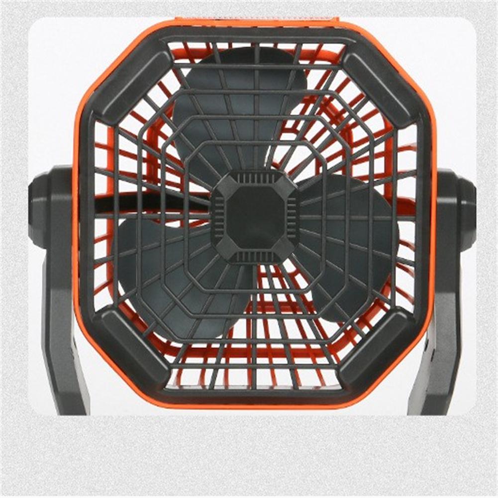 Led Camping Fan Multifunction Lighting Electric Fan Hanging Tent Lamp Usb Charging Portable Fan Lamp