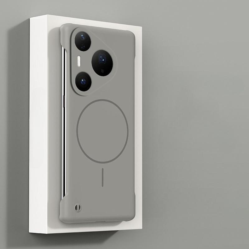 for Magsafe Ultra Thin Case for HUAWEI Pura 80 Pro Plus Frosted Hard PC Wireless Charging Back Cover for Huawei Pura 80 Ultra