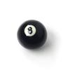 Amerikanisches Billard Poolkugel Set: Kristall Poolkugeln, Einzelne Nummer 8 Kugel, Englische Rote Kugel.
