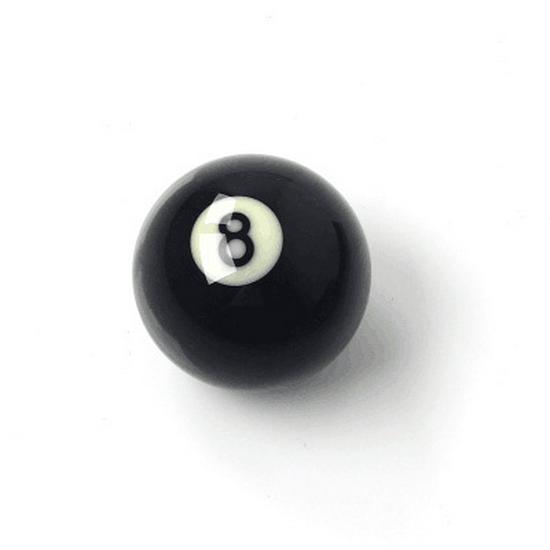 Große 57,2MM Amerikanische Schwarz-Acht Billardkugeln, 16 Farben Set für Tischtennis.