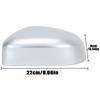 Side Rearview Mirror Cover For Ford Focus MK2 MK3 Mondeo 2008 2009 2010 2011 2012 2013 2014 2015 2016 2017 sliver covers cap
