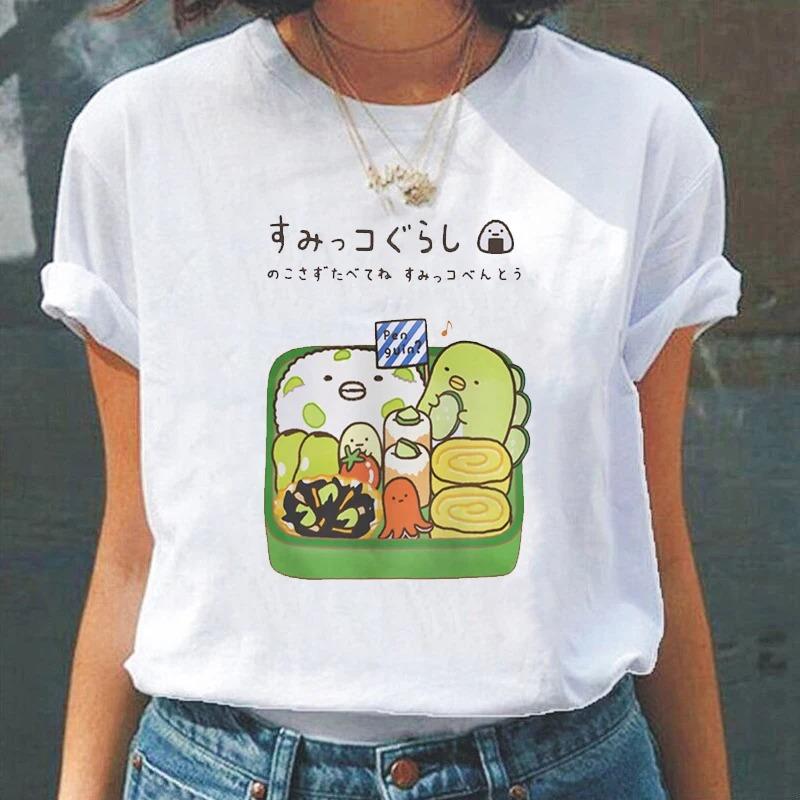 Cartoon Cute Japanesestyle Fashion Women TShirts Harajuku Kawaii Clothes Short Sleeve Summer Tees Casual FeUnisex Tops ONeck