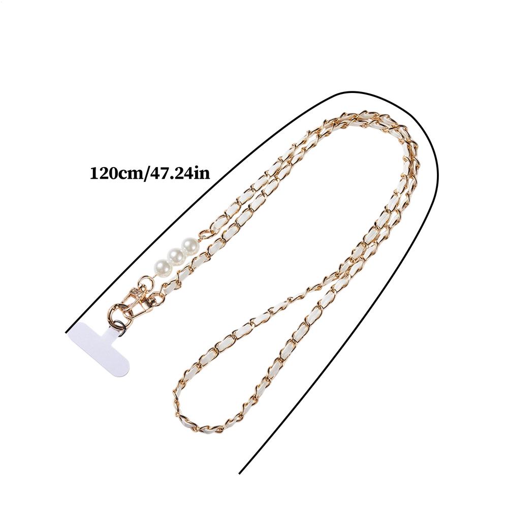 Phone Strap Cross Body Artificial Beaded Smartphone Accessories Phone Lanyards For Around The Neck For Women Girls Wrist Neck