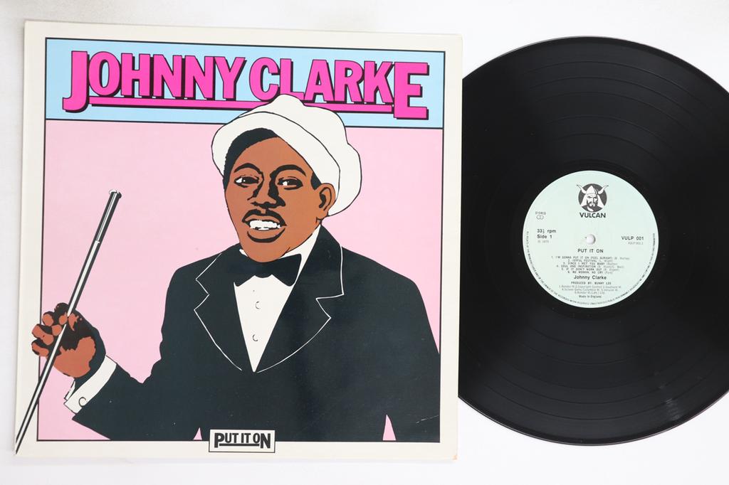 LP Record JOHNNY CLARKE - Put It On VULP001 Vulcan 1975 UK Reggae, Ska & Dub Used