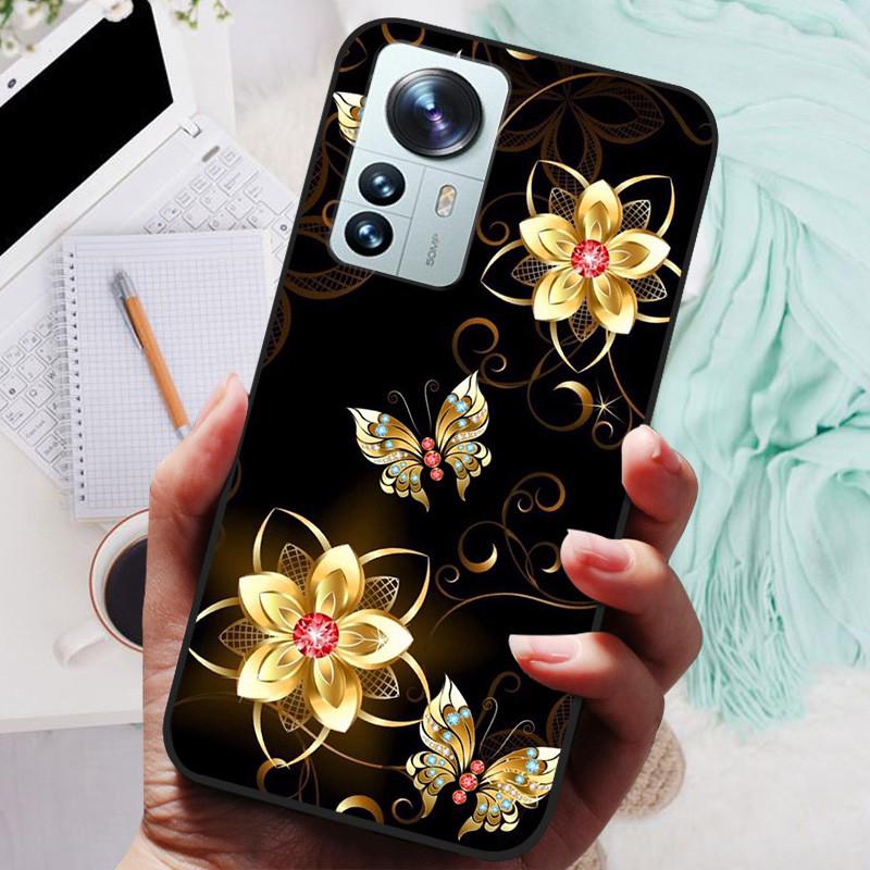 For Xiaomi 12 Pro Case Soft TPU Silicone Phone Covers for Xiaomi 12X 12 X 12Pro 5G Case Bumper Shockproof Coque Xiaomi12 Cover