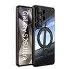 Transparent for  Stand Plating Case for Samsung Galaxy S26 Ultra Magnetic Bracket Lens Film Cover for Samsung S26 Plus