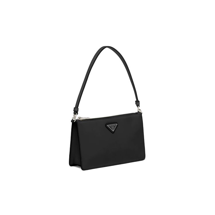 Prada Glänzende Lederhandtasche Damen Handtaschen Schwarz 1BC155-ZO6-F0002-V-OOM