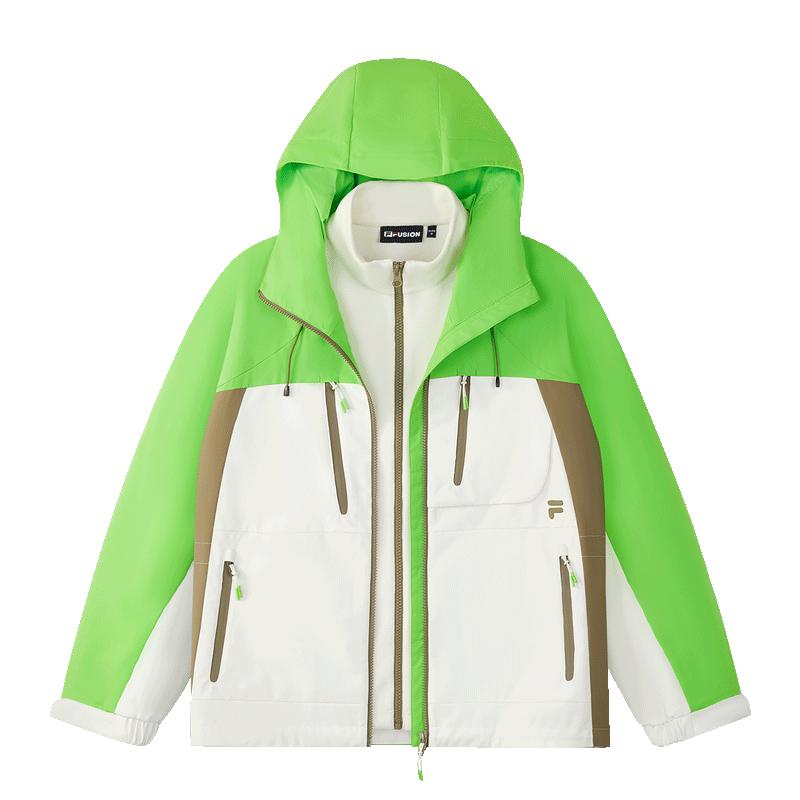 FILA FUSION Women s 3-in-1 Winter Hooded Jacket Set M